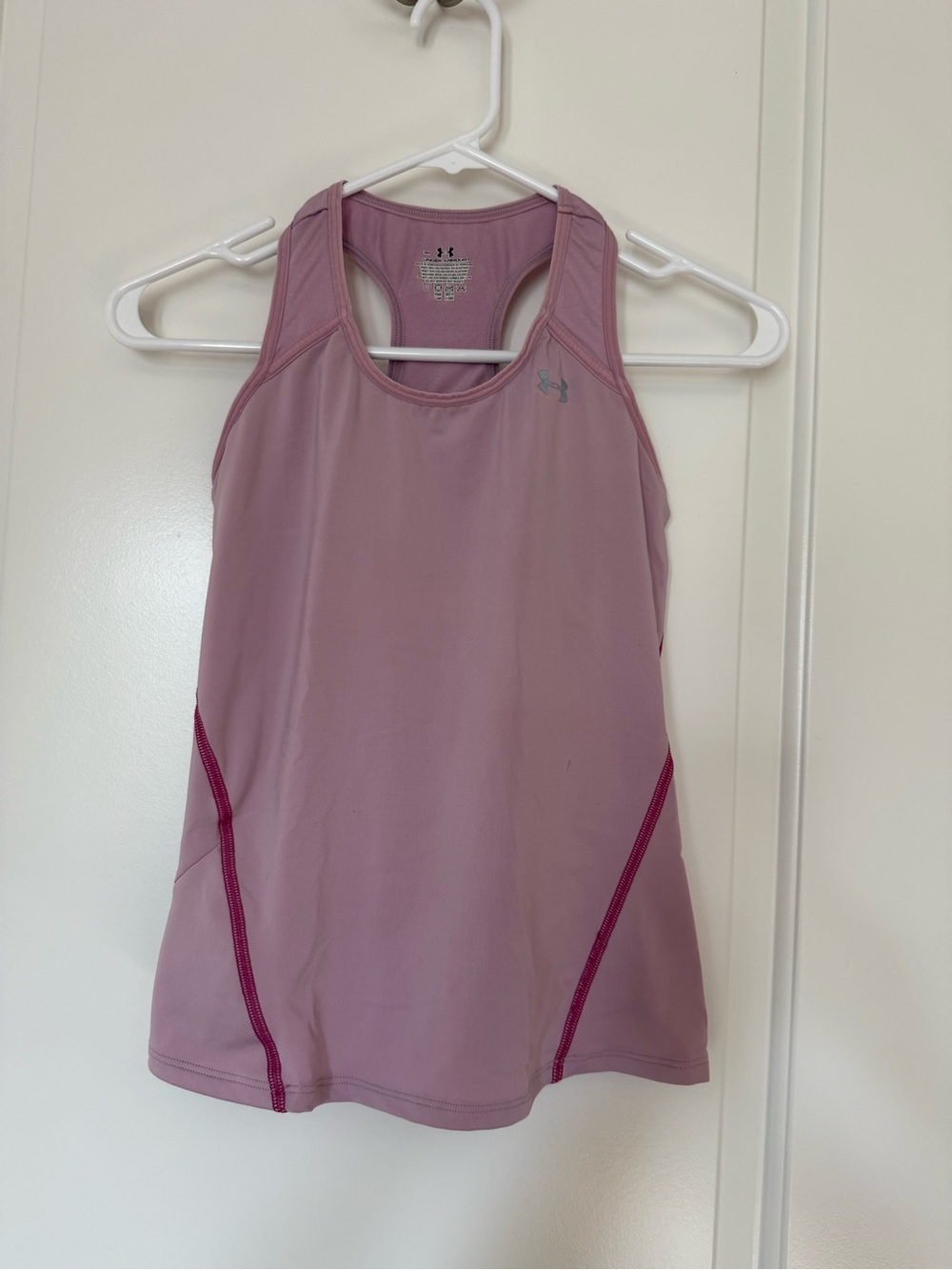 Under Armour Mauve Pink Racerback Performance Tank